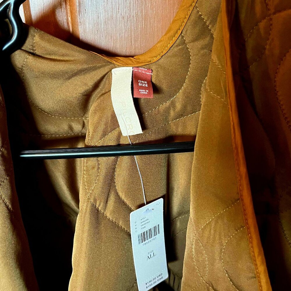 ANTHROPOLOGIE PUFFER WRAP